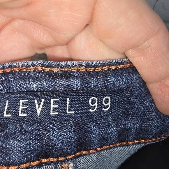 Level 99 Skinny Denium Jeans Womens Size 27 - Picture 7 of 8